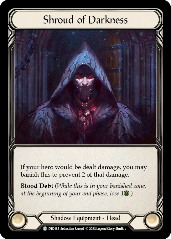 Shroud of Darkness [DTD165] (Dusk Till Dawn)  Cold Foil | Good Games Cannington