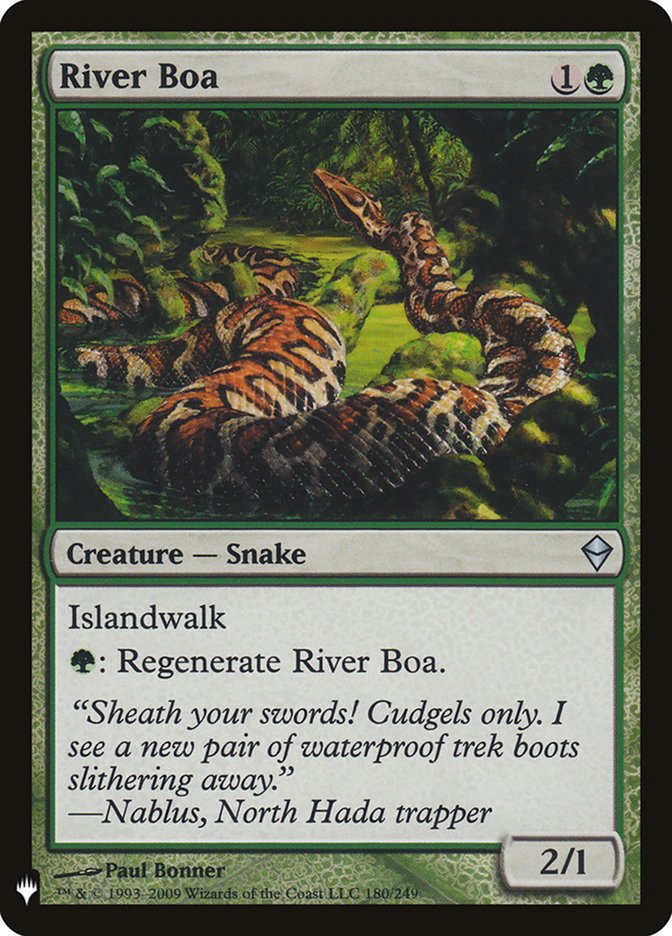 River Boa [Mystery Booster] | Good Games Cannington
