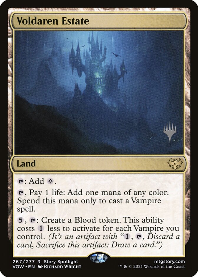 Voldaren Estate (Promo Pack) [Innistrad: Crimson Vow Promos] | Good Games Cannington