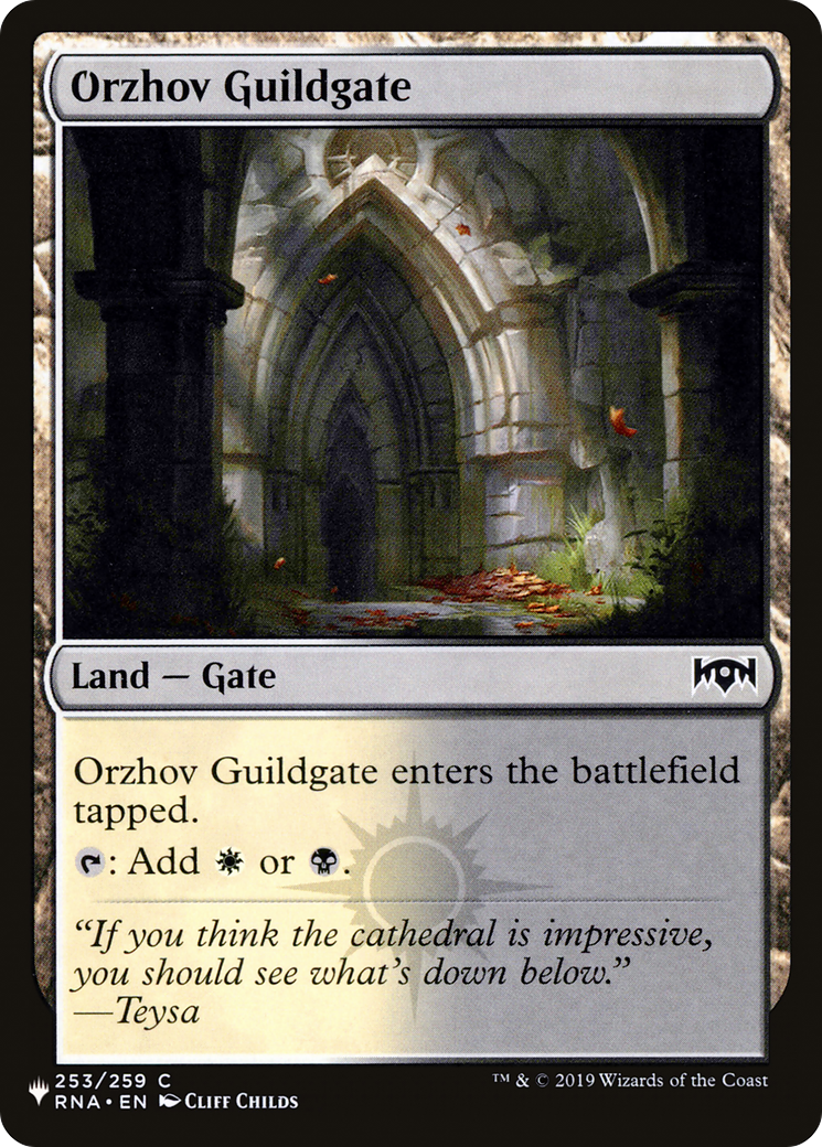 Orzhov Guildgate (253) [The List] | Good Games Cannington