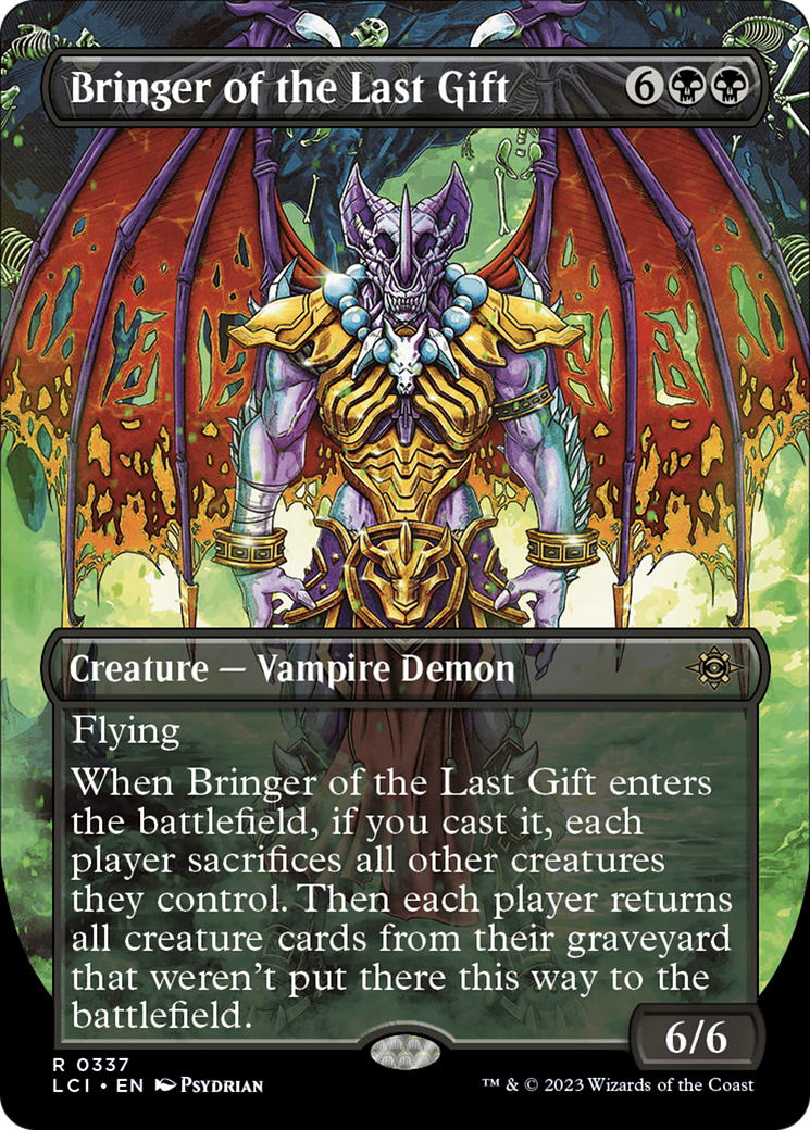 Bringer of the Last Gift (Borderless) [The Lost Caverns of Ixalan] | Good Games Cannington