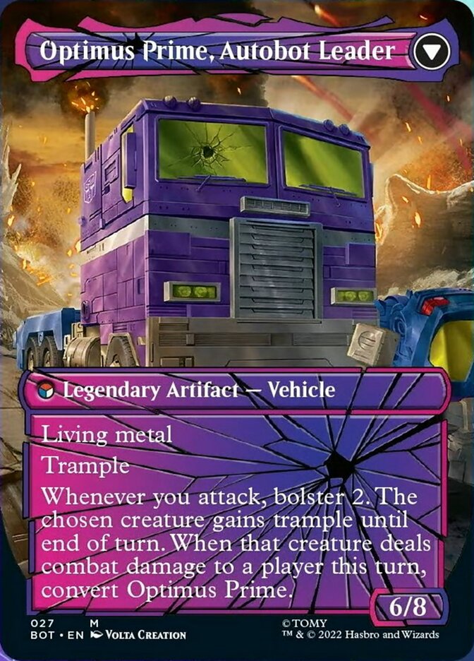 Optimus Prime, Hero // Optimus Prime, Autobot Leader (Shattered Glass) [Transformers] | Good Games Cannington