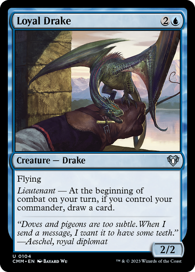 Loyal Drake [Commander Masters] | Good Games Cannington