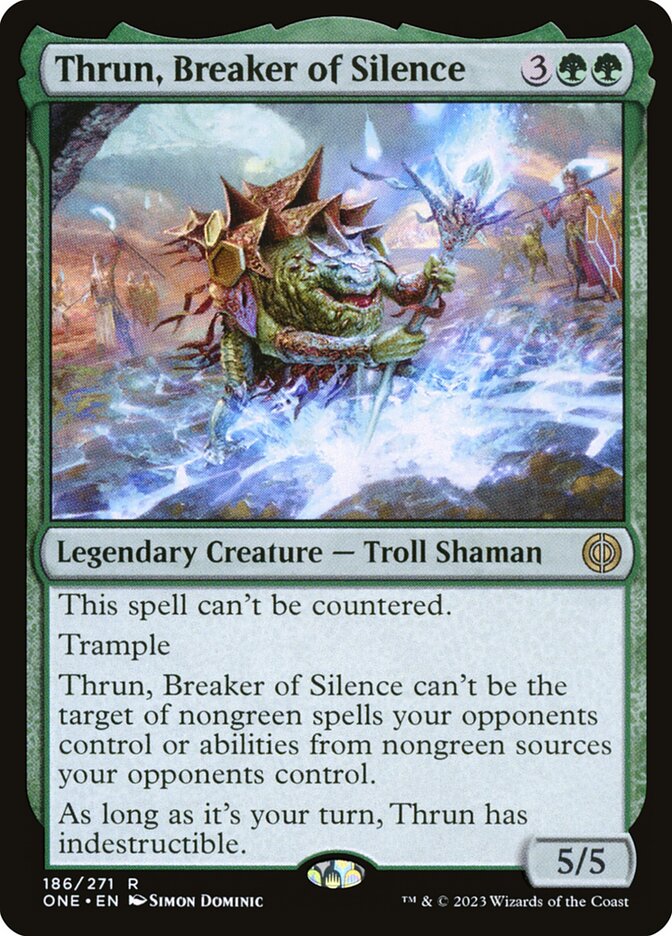 Thrun, Breaker of Silence 186/271 (Phyrexia: All Will Be One)  | Good Games Cannington