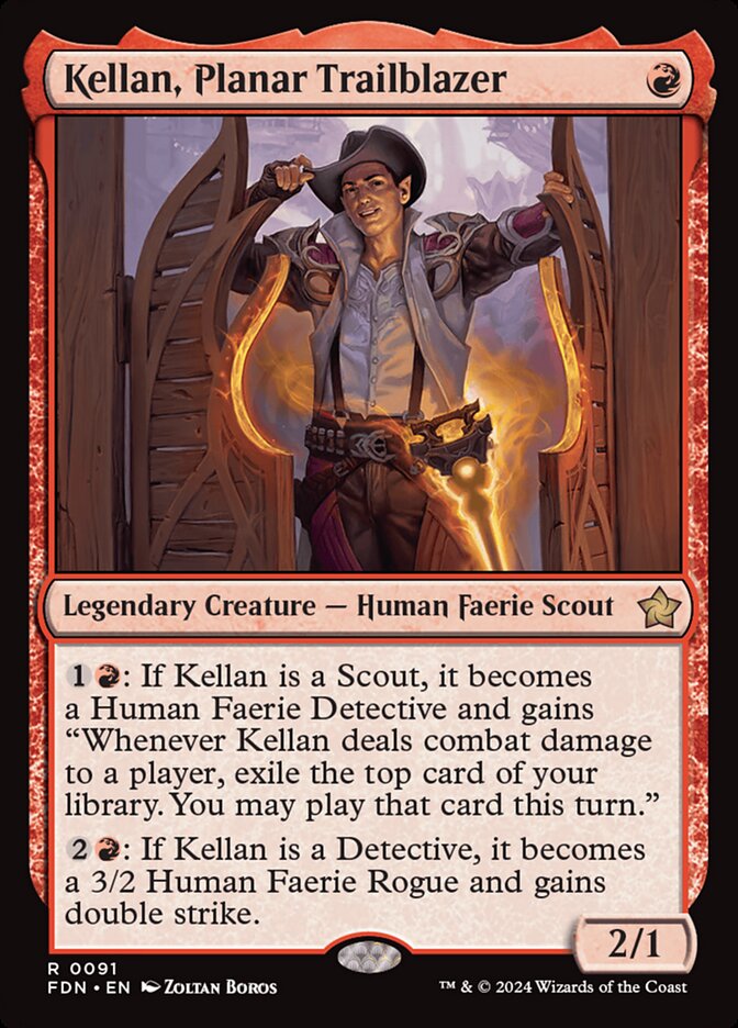 Kellan, Planar Trailblazer 91/291 (Foundations)  | Good Games Cannington