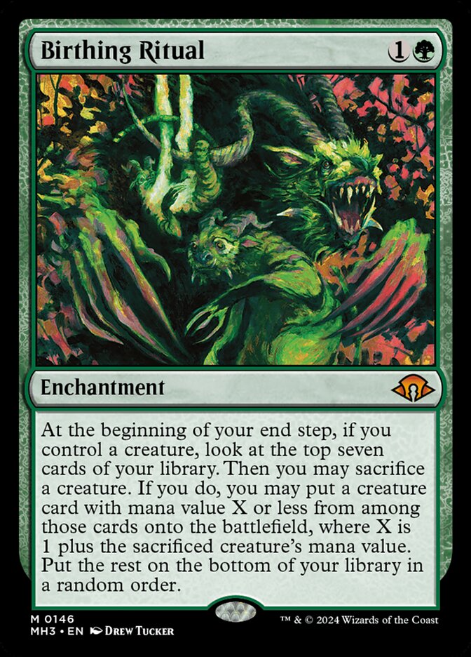 Birthing Ritual 146 (Modern Horizons 3)  | Good Games Cannington