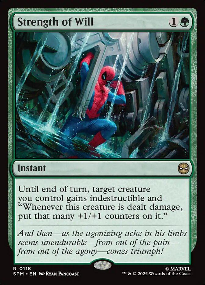 Strength of Will 118/198 (Marvel's Spider-Man)  | Good Games Cannington