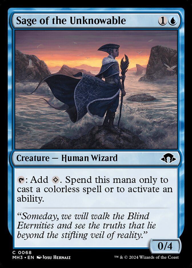 Sage of the Unknowable 68 (Modern Horizons 3)  | Good Games Cannington