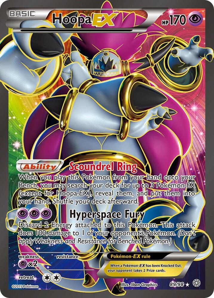 Hoopa EX 89/98 (XY - Ancient Origins)  - Holofoil | Good Games Cannington