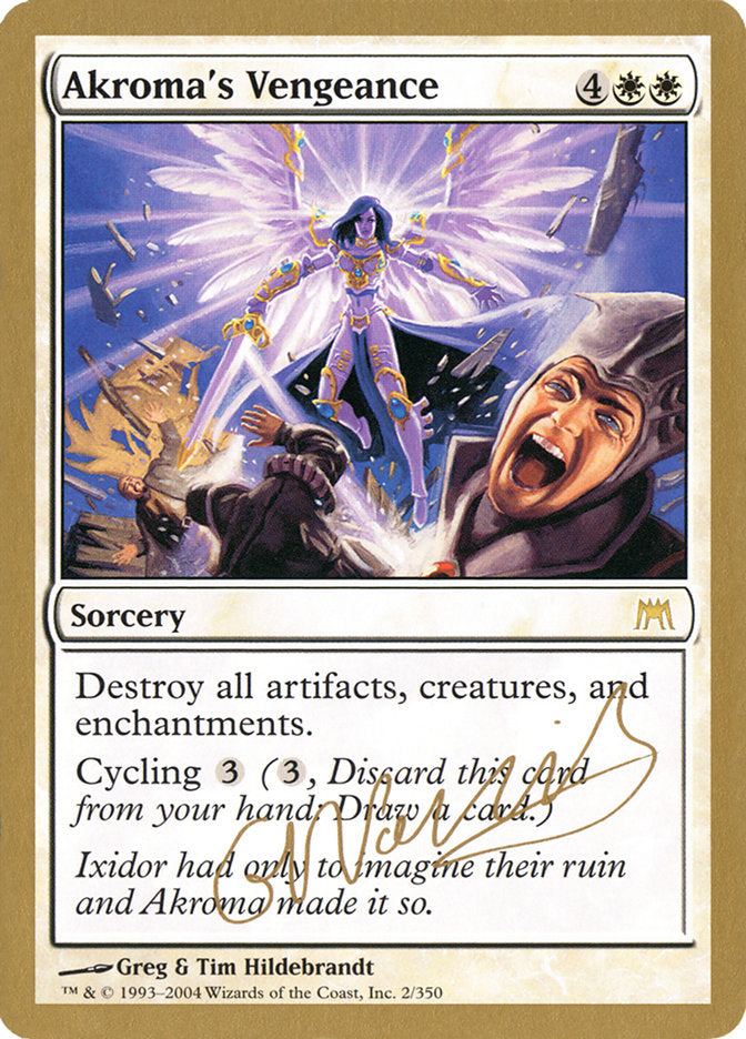 Akroma's Vengeance (Gabriel Nassif) [World Championship Decks 2004] | Good Games Cannington