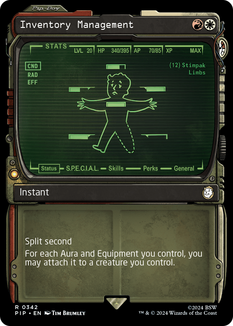 Inventory Management (Showcase) [Fallout] | Good Games Cannington