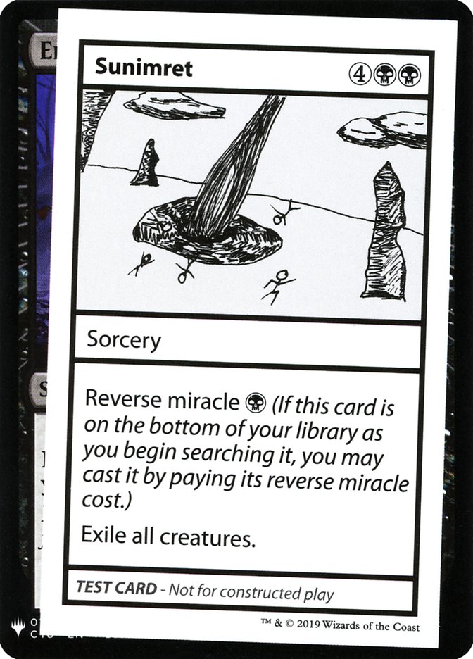 Sunimret [Mystery Booster Playtest Cards] | Good Games Cannington