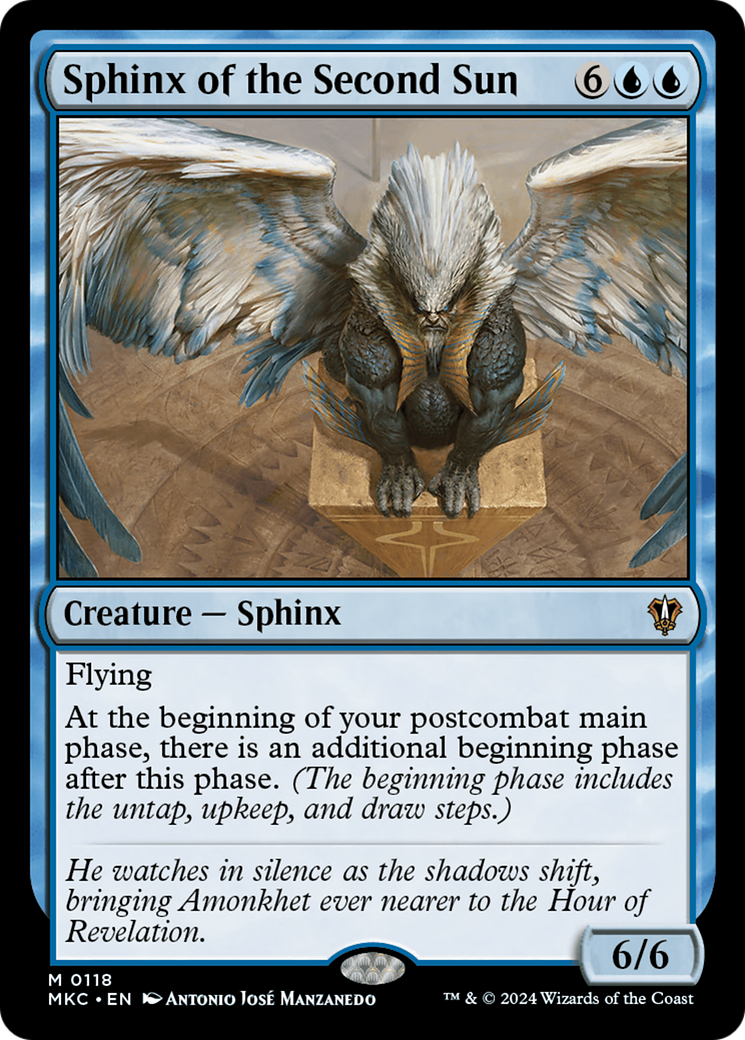 Sphinx of the Second Sun [Murders at Karlov Manor Commander] | Good Games Cannington