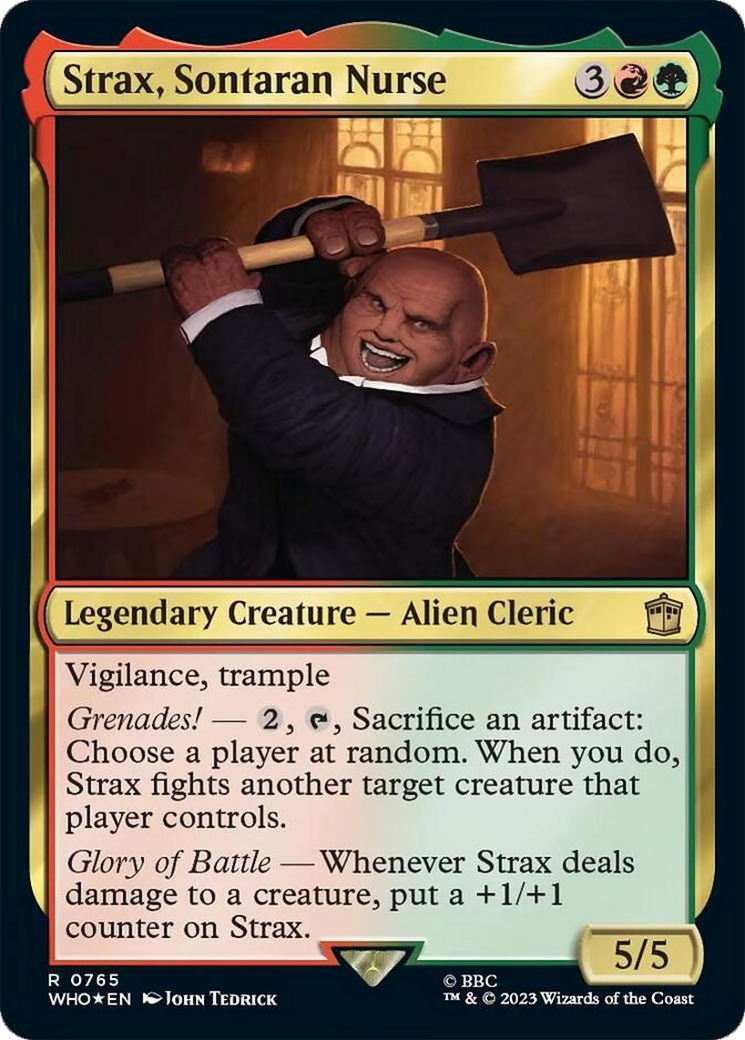 Strax, Sontaran Nurse (Surge Foil) [Doctor Who] | Good Games Cannington