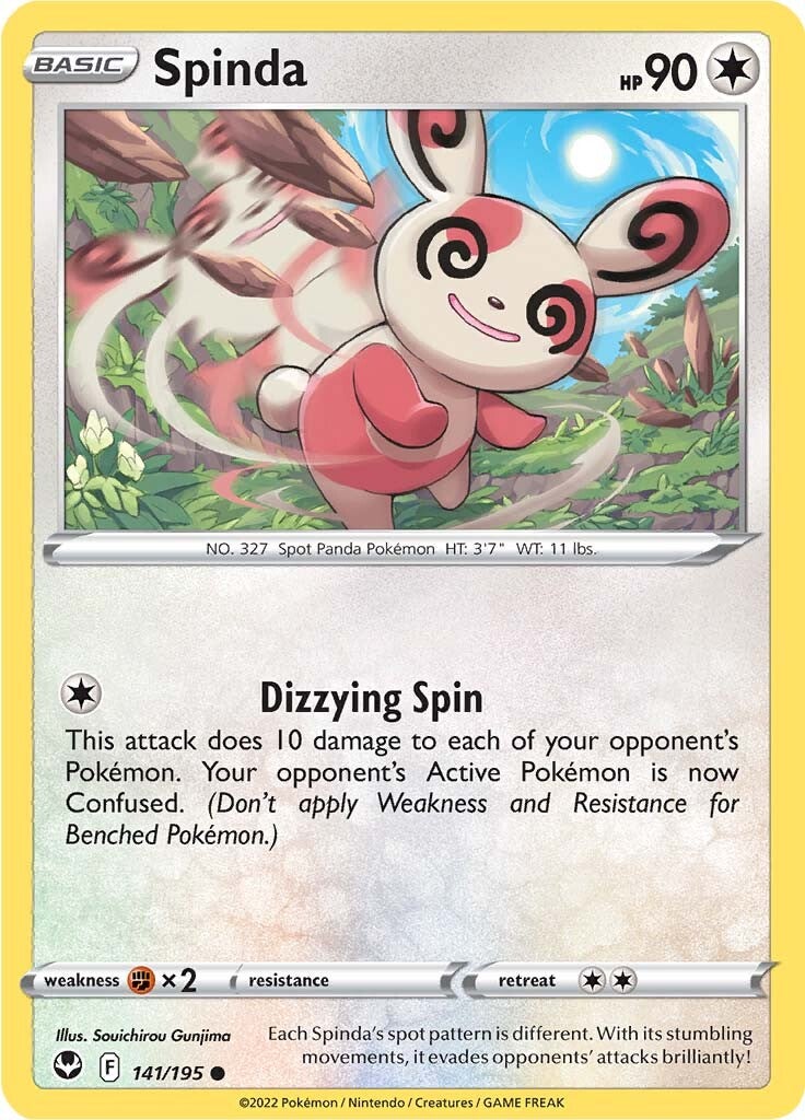 Spinda (141/195) [Sword & Shield: Silver Tempest] | Good Games Cannington
