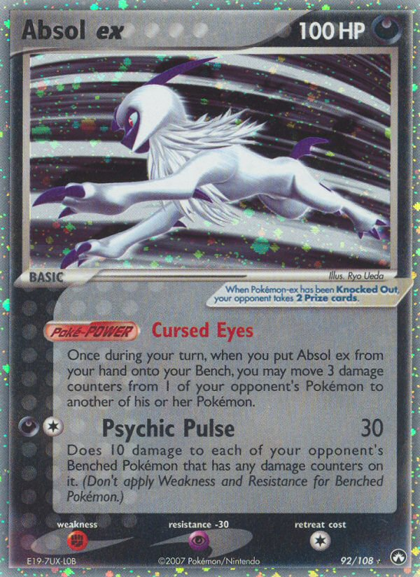 Absol ex (92/108) [EX: Power Keepers] | Good Games Cannington