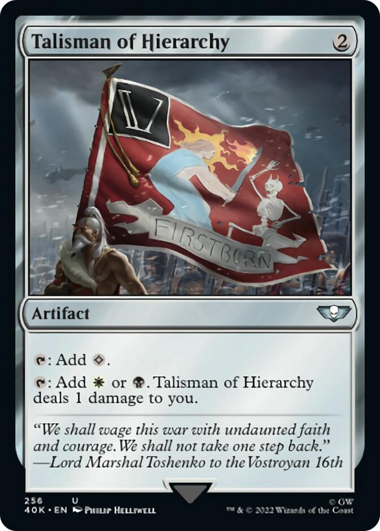 Talisman of Hierarchy [Warhammer 40,000] | Good Games Cannington