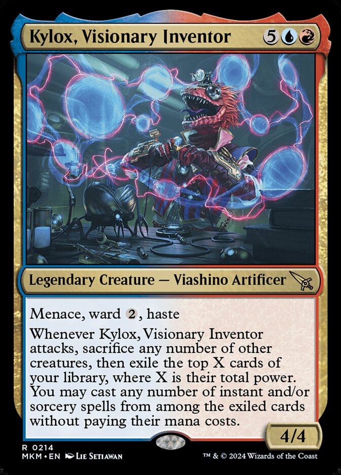 Kylox, Visionary Inventor 214 (Murders at Karlov Manor)  - Foil | Good Games Cannington