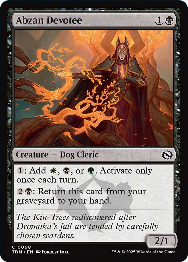 Abzan Devotee [Tarkir: Dragonstorm] | Good Games Cannington