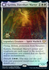 Katilda, Dawnhart Martyr // Katilda's Rising Dawn [Innistrad: Crimson Vow Prerelease Promos] | Good Games Cannington