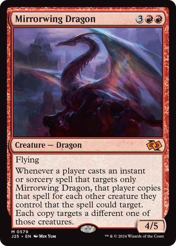Mirrorwing Dragon [Foundations Jumpstart] | Good Games Cannington