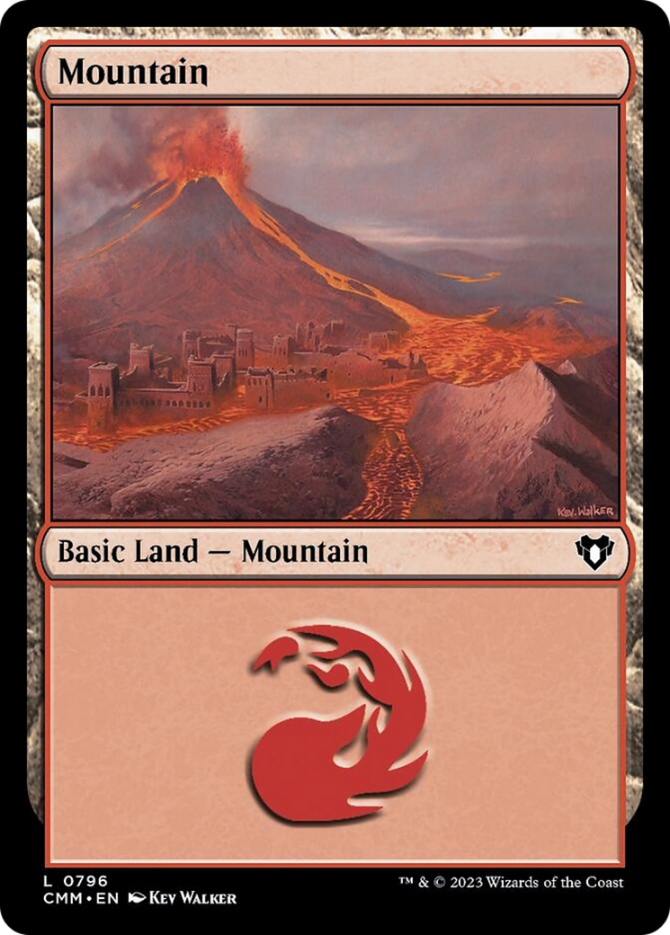 Mountain (796) [Commander Masters] | Good Games Cannington
