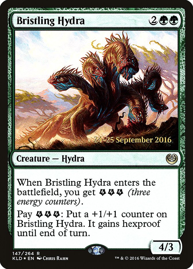 Bristling Hydra [Kaladesh Prerelease Promos] | Good Games Cannington