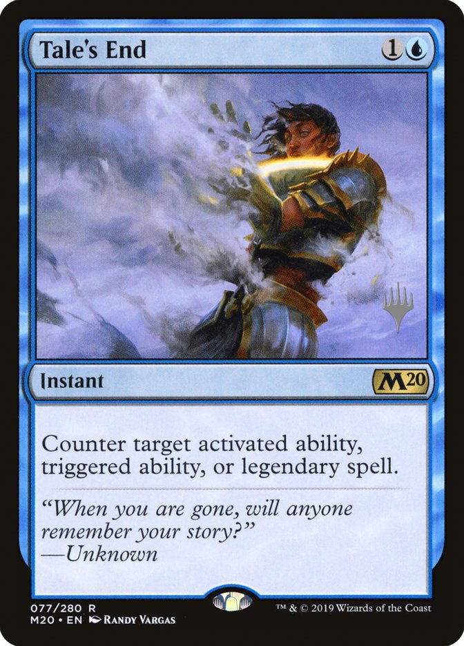 Tale's End (Promo Pack) [Core Set 2020 Promos] | Good Games Cannington