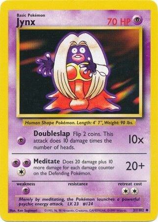 Jynx 031/102 (Base Set)  | Good Games Cannington