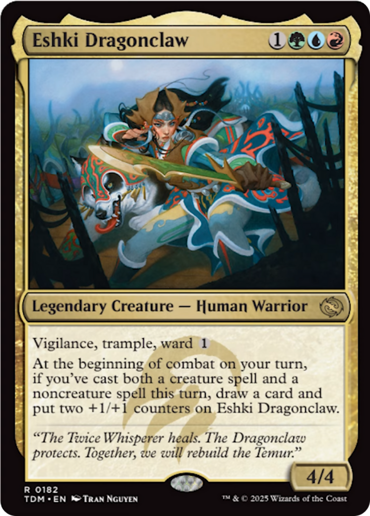 Eshki Dragonclaw [Tarkir: Dragonstorm] | Good Games Cannington