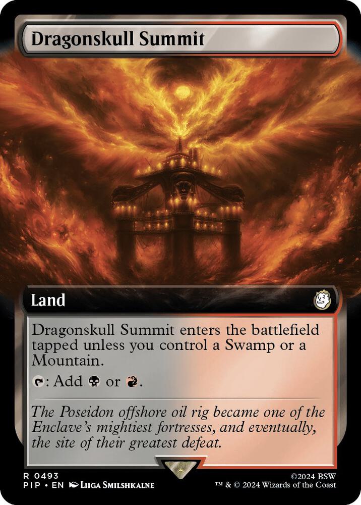 Dragonskull Summit 493/326 (Universes Beyond: Fallout)  - Extended Art | Good Games Cannington