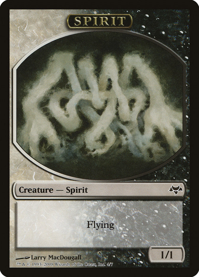 Spirit Token [Eventide Tokens] | Good Games Cannington