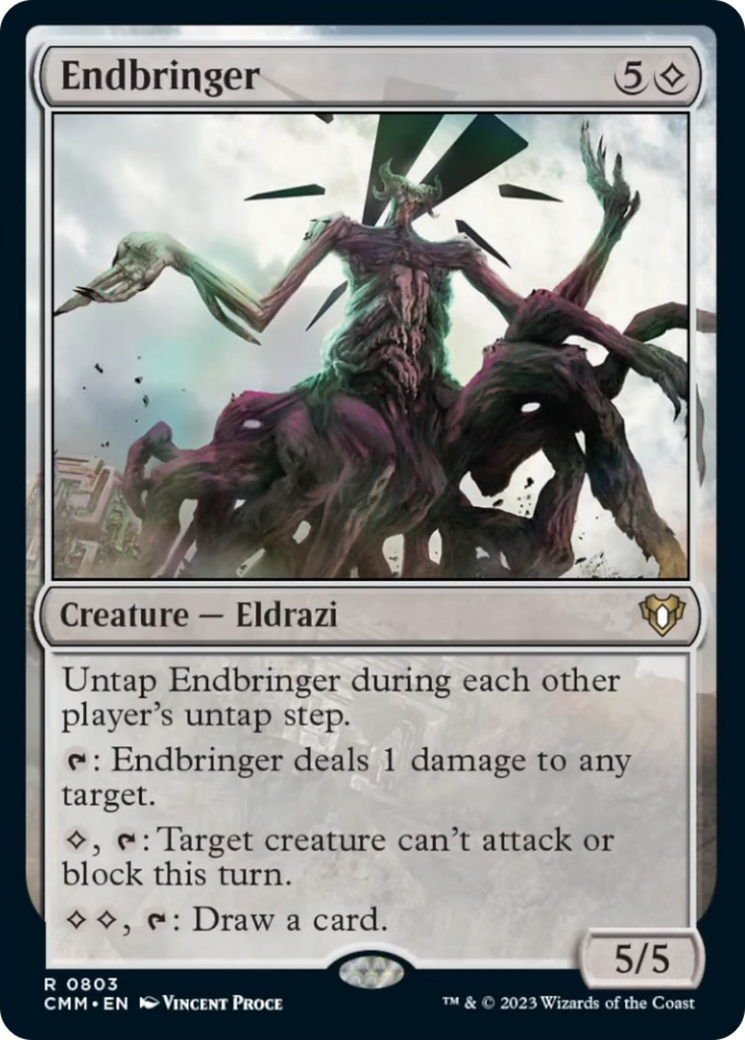 Endbringer [Commander Masters] | Good Games Cannington