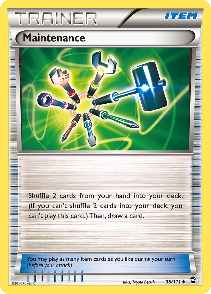 Maintenance (96/111) [XY: Furious Fists] | Good Games Cannington