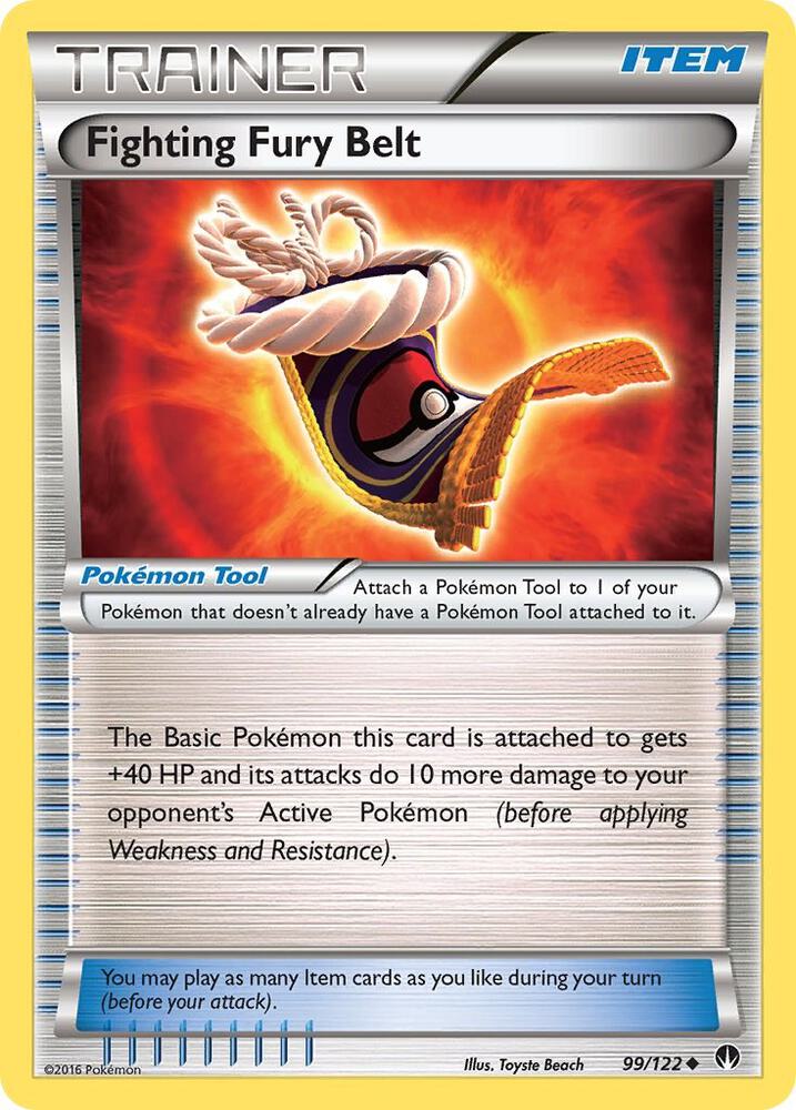 Fighting Fury Belt 99/122 (XY - BREAKpoint)  | Good Games Cannington