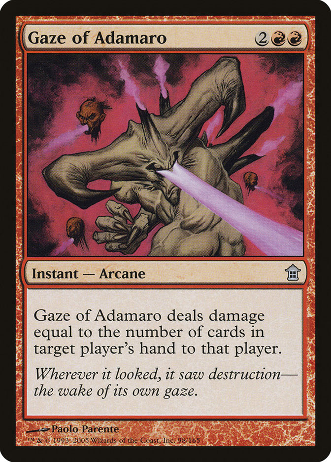 Gaze of Adamaro [Saviors of Kamigawa] | Good Games Cannington