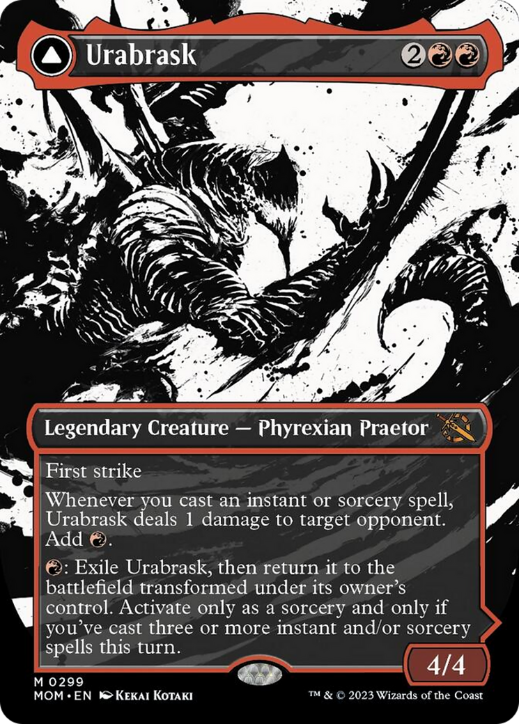 Urabrask // The Great Work (Showcase Planar Booster Fun) [March of the Machine] | Good Games Cannington