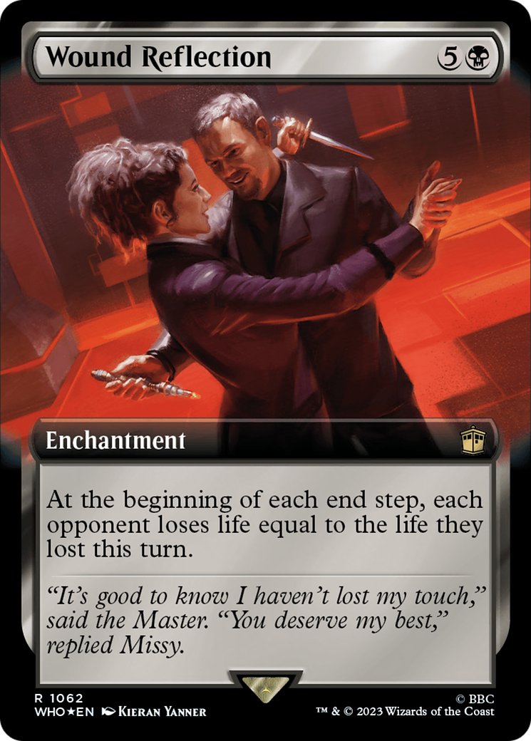 Wound Reflection (Extended Art) (Surge Foil) [Doctor Who] | Good Games Cannington