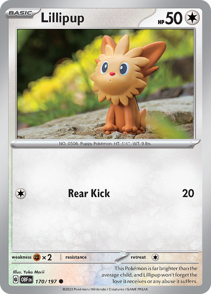 Lillipup (170/197) [Scarlet & Violet: Obsidian Flames] | Good Games Cannington