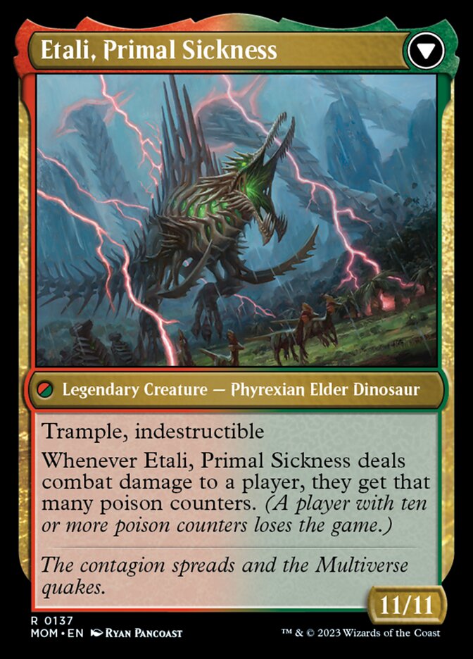 Etali, Primal Conqueror // Etali, Primal Sickness [March of the Machine] | Good Games Cannington