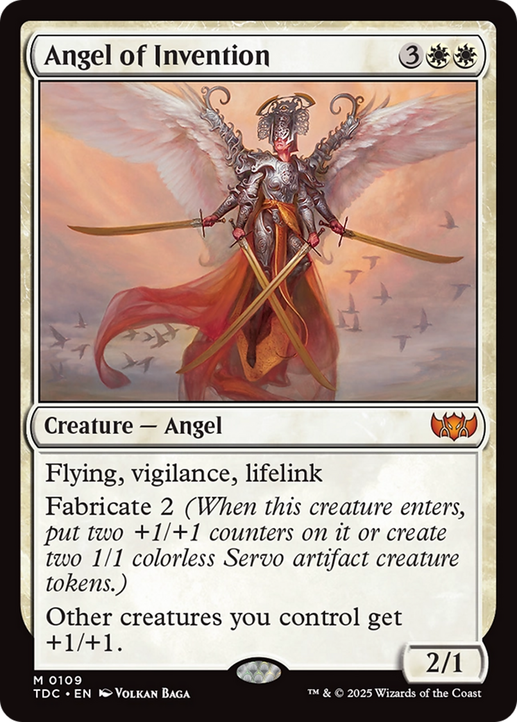 Angel of Invention [Tarkir: Dragonstorm Commander] | Good Games Cannington