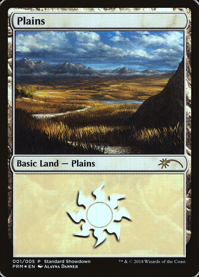 Plains (Alayna Danner) [Standard Showdown Promos] | Good Games Cannington