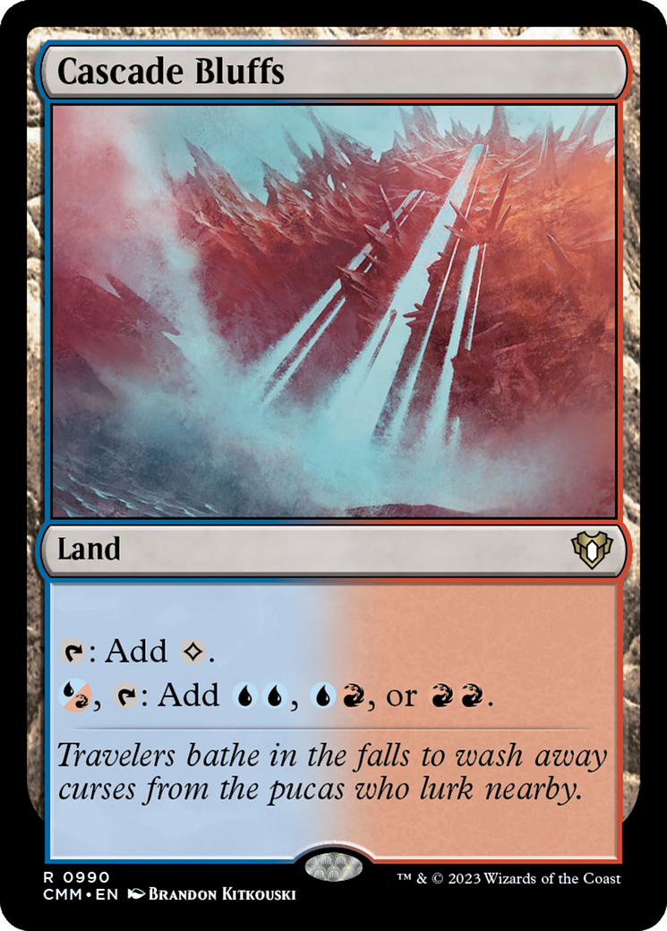 Cascade Bluffs [Commander Masters] | Good Games Cannington