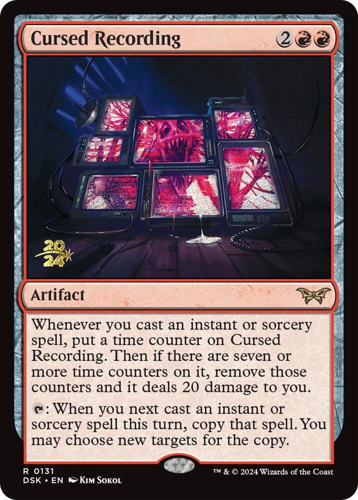 Cursed Recording 0131 131s/180 (Prerelease Cards)  - Foil | Good Games Cannington