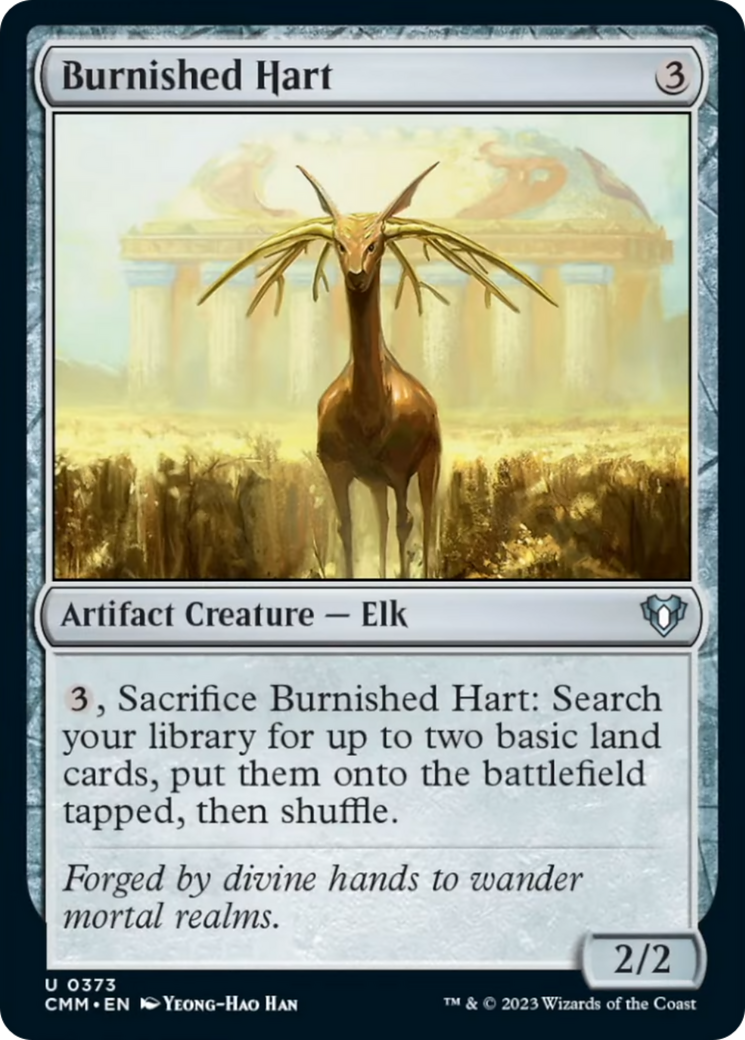 Burnished Hart [Commander Masters] | Good Games Cannington