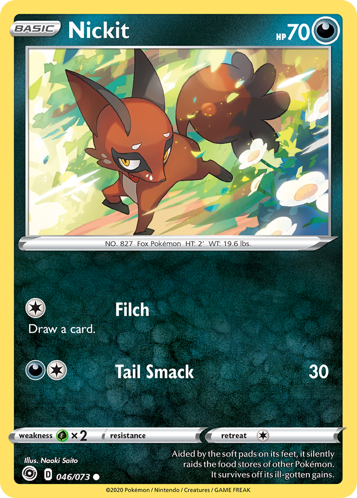 Nickit (046/073) [Sword & Shield: Champion's Path] | Good Games Cannington