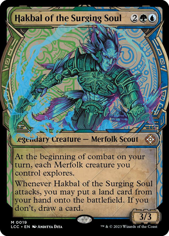 Hakbal of the Surging Soul Showcase 19 (Commander: The Lost Caverns of Ixalan)  | Good Games Cannington