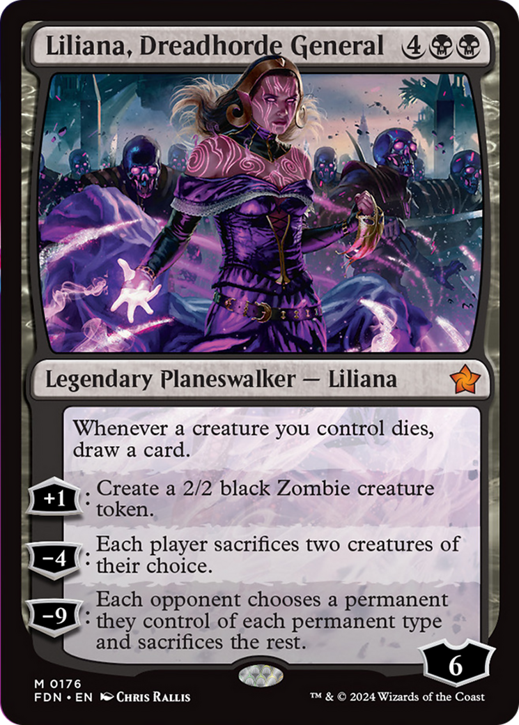 Liliana, Dreadhorde General [Foundations] | Good Games Cannington