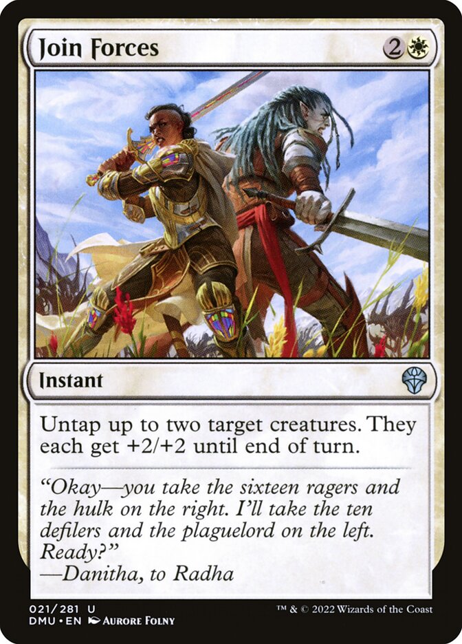 Join Forces 21 (Dominaria United)  - Foil | Good Games Cannington
