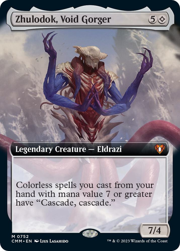 Zhulodok, Void Gorger 752 (Commander Masters)  - Extended Art | Good Games Cannington